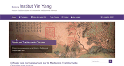 Desktop Screenshot of institut-yin-yang.com